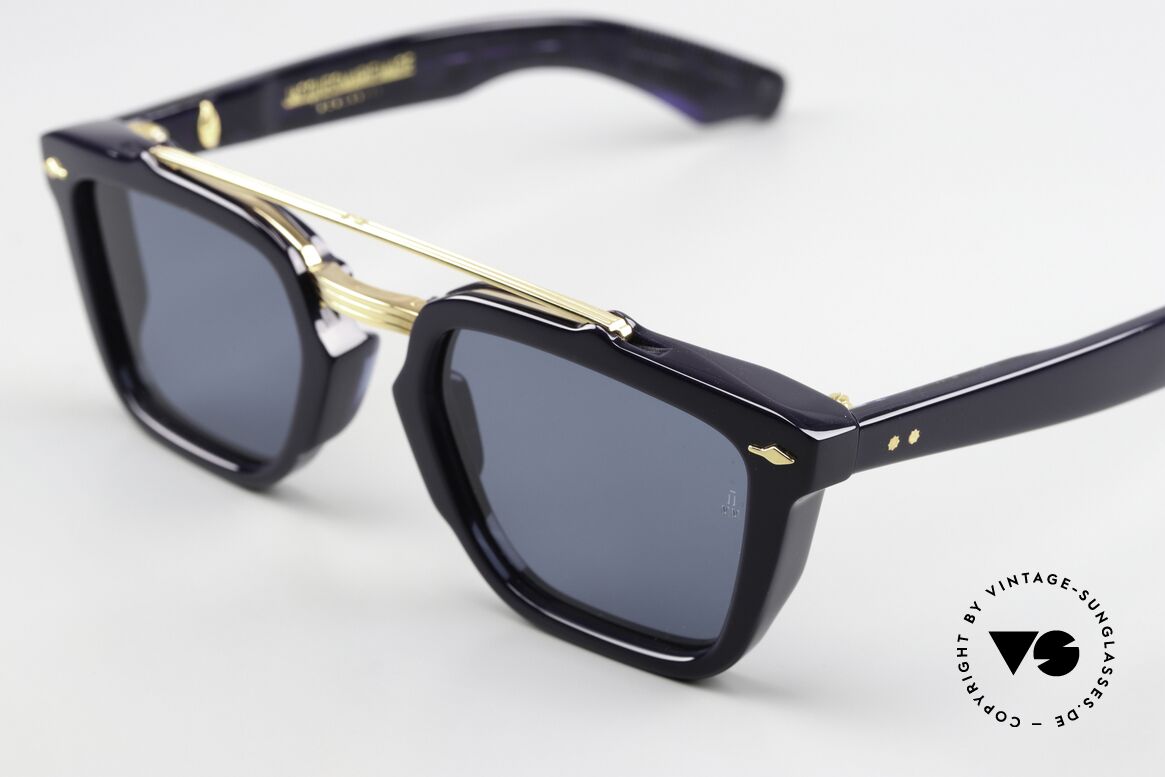 Jacques Marie Mage Arapaho JMM Sonnenbrille Von 2018, inzwischen überall ausverkauft; midnight blue / gold, Passend für Herren