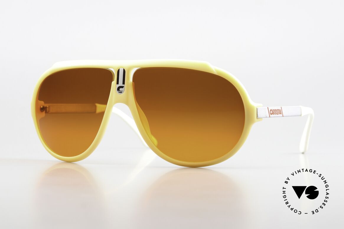 Carrera 5512 2in1 Sonnenbrille Weiss & Braun, mit 2 Wechselfronten zum selber tauschen; siehe Fotos!, Passend für Herren Carrera 5512 2in1 Sonnenbrille Weiss & Braun, mit 2 Wechselfronten zum selber tauschen; siehe Fotos!, Passend für Herren