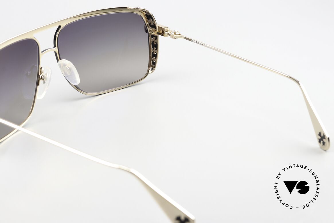 Chrome Hearts Boneyard II Titanium Sonnenbrille Vergoldet, Größe: extra large, Passend für Herren Chrome Hearts Boneyard II Titanium Sonnenbrille Vergoldet, Größe: extra large, Passend für Herren