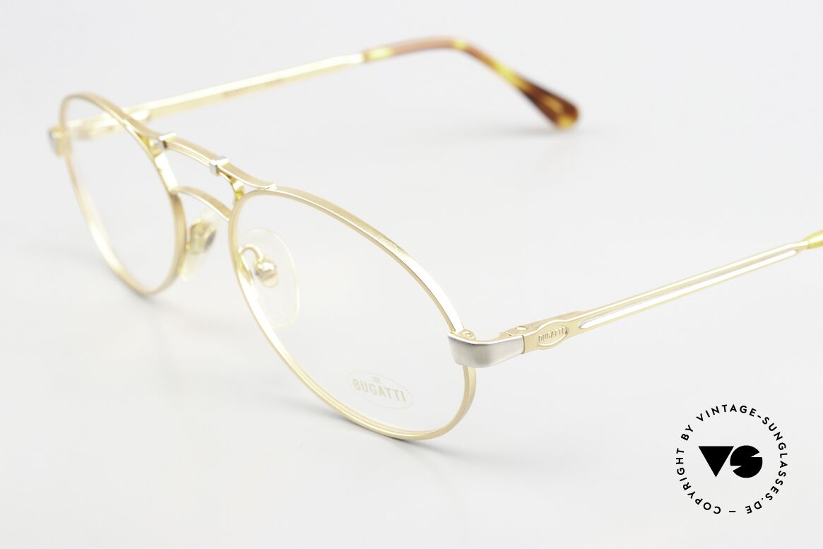 Bugatti 13408 Vintage Herrenbrille Luxus, edle Federgelenke und Verarbeitung in bester Qualität, Passend für Herren