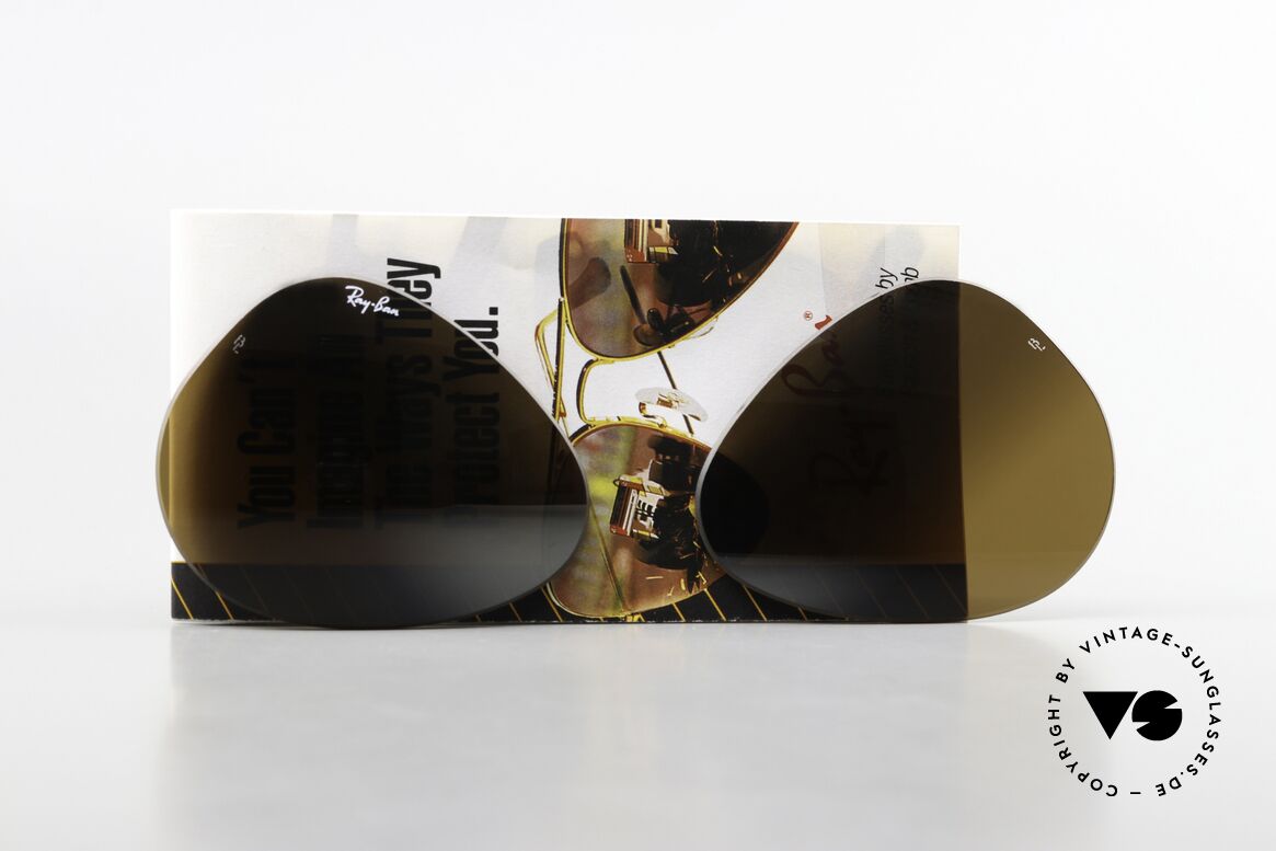 Ray Ban Aviator 62mm Lenses B15 Mirrored B&L USA 62mm Glas, Mineralgläser mit der legendären "B&L"-Gravur, Passend für Herren und Damen Ray Ban Aviator 62mm Lenses B15 Mirrored B&L USA 62mm Glas, Mineralgläser mit der legendären "B&L"-Gravur, Passend für Herren und Damen