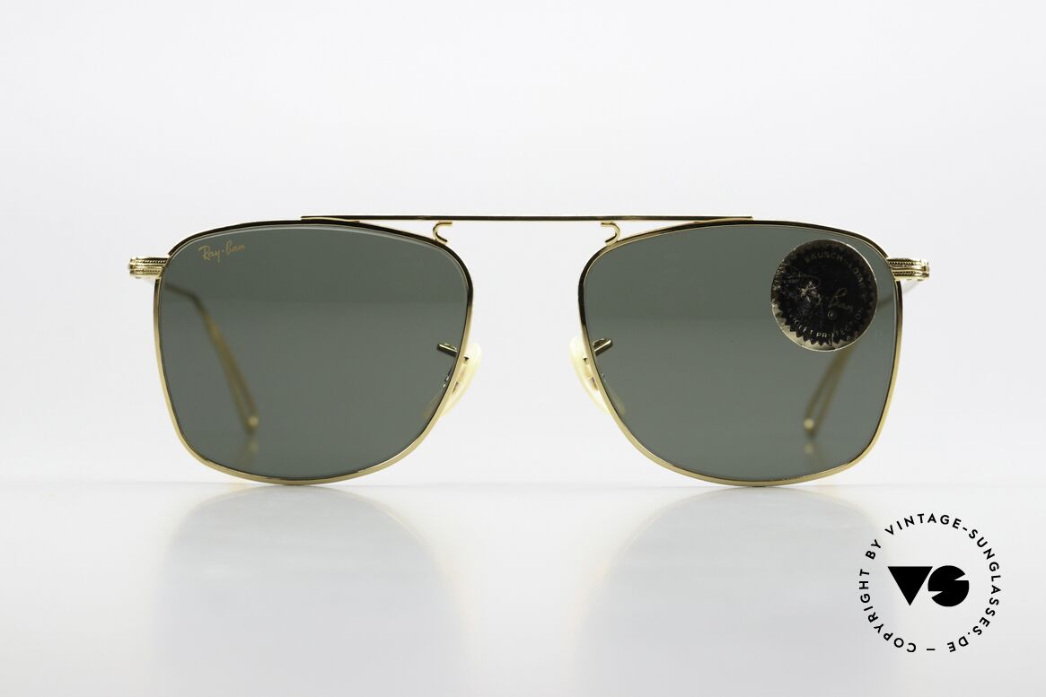 Ray Ban Vintage Rectangle Alte Bausch&Lomb USA Brille, ein altes USA-Original gefertigt von Bausch&Lomb, Passend für Herren und Damen Ray Ban Vintage Rectangle Alte Bausch&Lomb USA Brille, ein altes USA-Original gefertigt von Bausch&Lomb, Passend für Herren und Damen