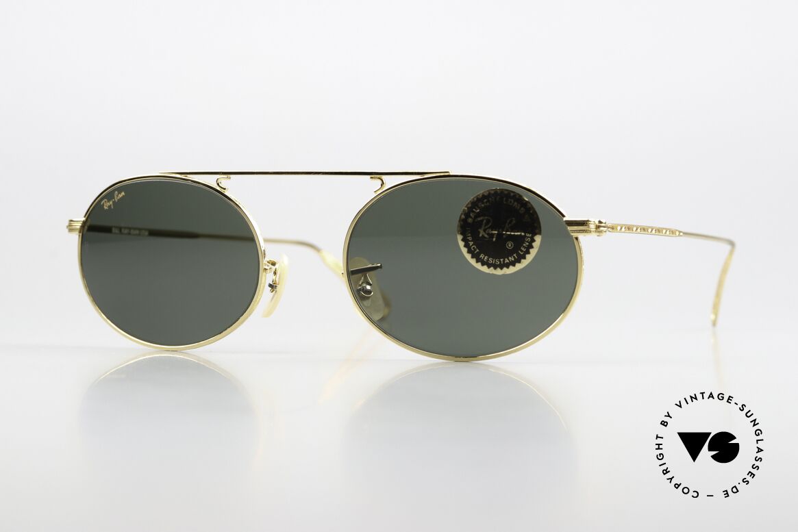 Ray Ban Vintage Oval Bausch&Lomb USA Brille 90er, Ray-Ban Sonnenbrille der 'Vintage Metal Collection', Passend für Herren und Damen Ray Ban Vintage Oval Bausch&Lomb USA Brille 90er, Ray-Ban Sonnenbrille der 'Vintage Metal Collection', Passend für Herren und Damen