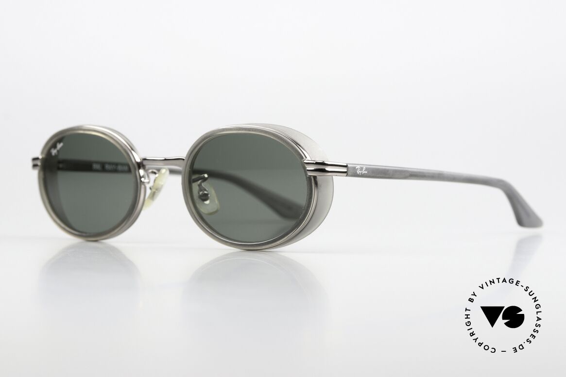 Ray Ban Sidestreet Combo Oval Bausch & Lomb Sonnenbrille 90s, eines der letzten Modelle von Bausch&Lomb, USA, Passend für Herren und Damen Ray Ban Sidestreet Combo Oval Bausch & Lomb Sonnenbrille 90s, eines der letzten Modelle von Bausch&Lomb, USA, Passend für Herren und Damen