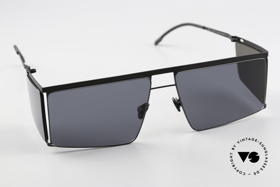Mykita Helmut Lang HL001 Eckige Brille Mit Seitenscheiben, ungetragenes Modell mit vollständiger Verpackung!, Passend für Herren und Damen Mykita Helmut Lang HL001 Eckige Brille Mit Seitenscheiben, ungetragenes Modell mit vollständiger Verpackung!, Passend für Herren und Damen