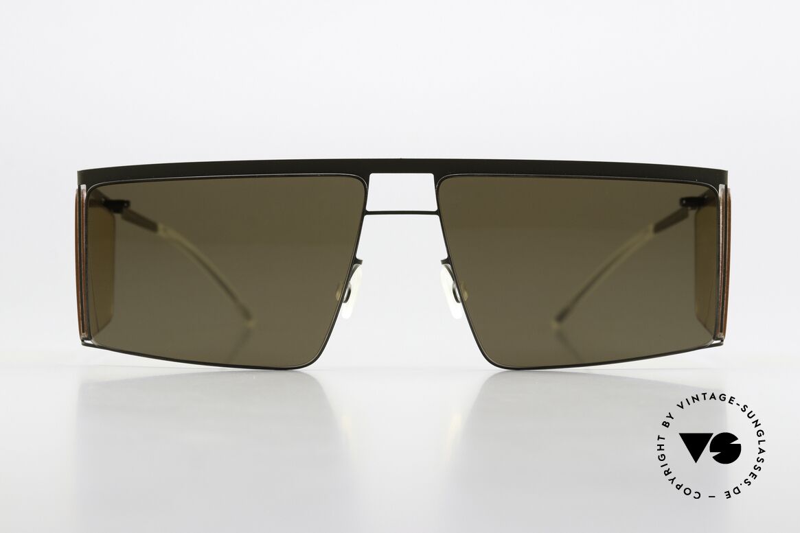 Mykita Helmut Lang HL001 Camou Green Jelly Yellow Sides, Zusammenarbeit mit Modedesigner HELMUT LANG, Passend für Herren und Damen Mykita Helmut Lang HL001 Camou Green Jelly Yellow Sides, Zusammenarbeit mit Modedesigner HELMUT LANG, Passend für Herren und Damen
