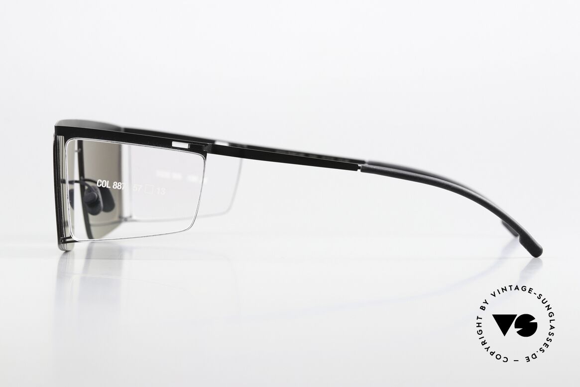 Mykita Helmut Lang HL001 Black Clear Sides Darkgrey, ungetragenes Modell mit vollständiger Verpackung!, Passend für Herren und Damen Mykita Helmut Lang HL001 Black Clear Sides Darkgrey, ungetragenes Modell mit vollständiger Verpackung!, Passend für Herren und Damen