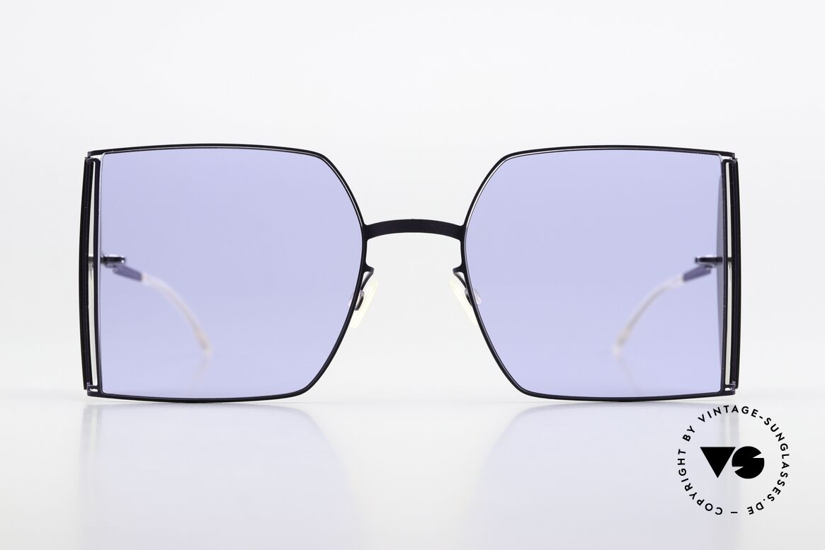 Mykita Helmut Lang HL003 Mulberry Dark Purple Sides, Zusammenarbeit mit Modedesigner HELMUT LANG, Passend für Herren und Damen Mykita Helmut Lang HL003 Mulberry Dark Purple Sides, Zusammenarbeit mit Modedesigner HELMUT LANG, Passend für Herren und Damen