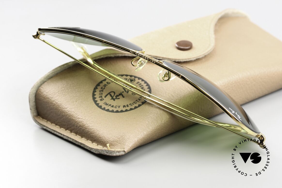 Ray Ban Large Metal II 80er Pilotenbrille RB3 Aviator, Größe: large, Passend für Herren Ray Ban Large Metal II 80er Pilotenbrille RB3 Aviator, Größe: large, Passend für Herren