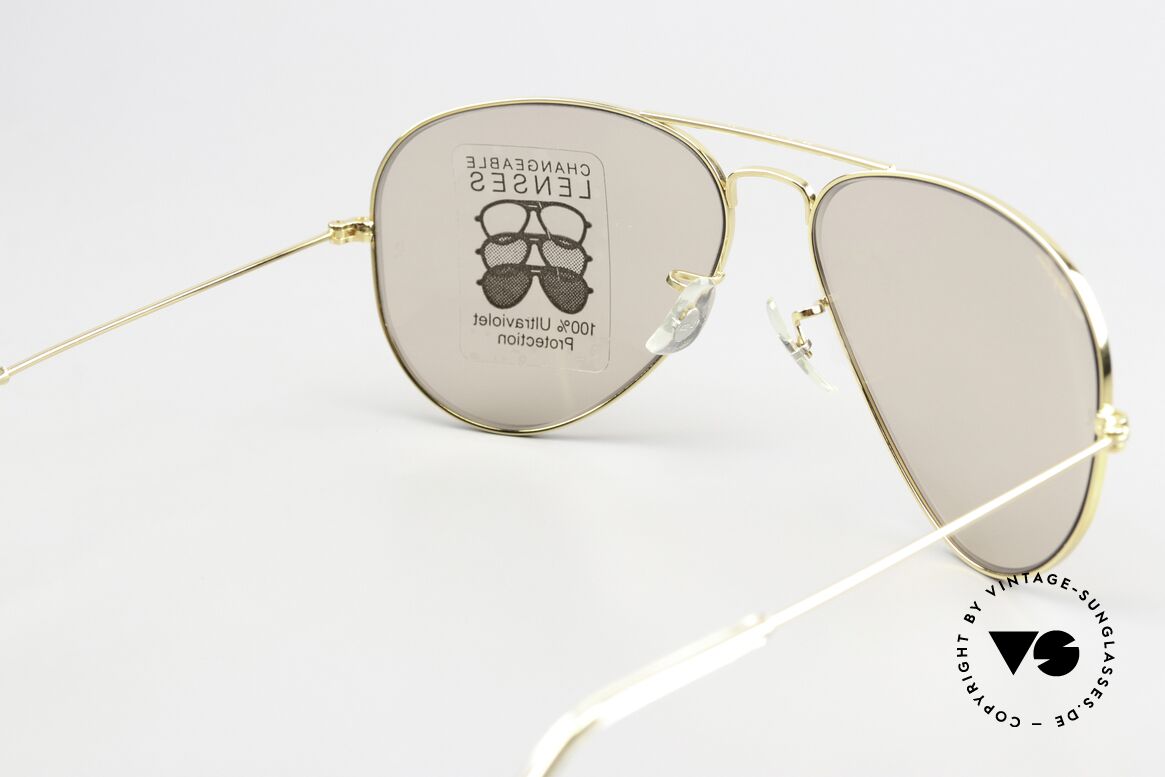 Ray Ban Large Metal Changeable Linsen B&L USA, die B&L Mineralgläser werden dann dunkelbraun, Passend für Herren und Damen Ray Ban Large Metal Changeable Linsen B&L USA, die B&L Mineralgläser werden dann dunkelbraun, Passend für Herren und Damen