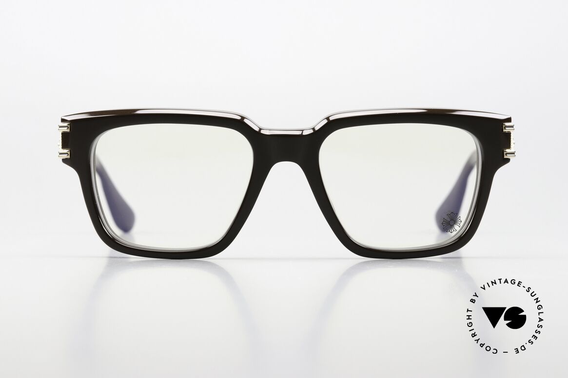 Chrome Hearts Bulge Männerbrille 18kt Vergoldet, CHROME HEARTS Männerbrille, Mod. BULGE, Passend für Herren