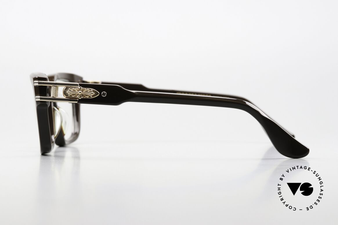 Chrome Hearts Bulge Männerbrille 18kt Vergoldet, Männer Luxusbrille in M-L Größe 53-20, 150, Passend für Herren