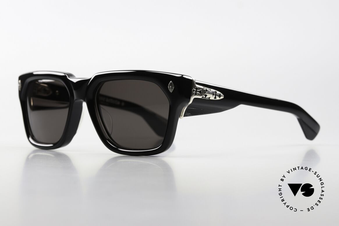 Chrome Hearts Sniffer Herren Sonnenbrille 925er, mit 925er Sterling Silber als Dekor-Elemente, Passend für Herren