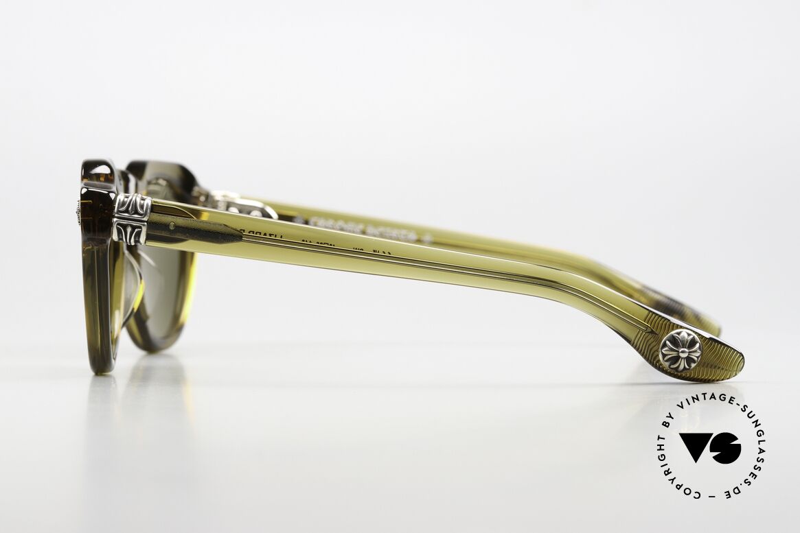 Chrome Hearts Lizard Boot Panto Sonnenbrille 925er Silber, col. DW = Deadwood in medium Größe 48/26, Passend für Herren Chrome Hearts Lizard Boot Panto Sonnenbrille 925er Silber, col. DW = Deadwood in medium Größe 48/26, Passend für Herren