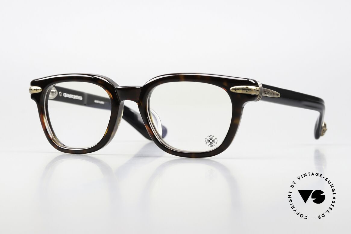 Chrome Hearts Drippin Brille Mit Chrome Hearts Kreuz, CHROME HEARTS Herrenbrille mit C.H. Kreuz, Passend für Herren Chrome Hearts Drippin Brille Mit Chrome Hearts Kreuz, CHROME HEARTS Herrenbrille mit C.H. Kreuz, Passend für Herren