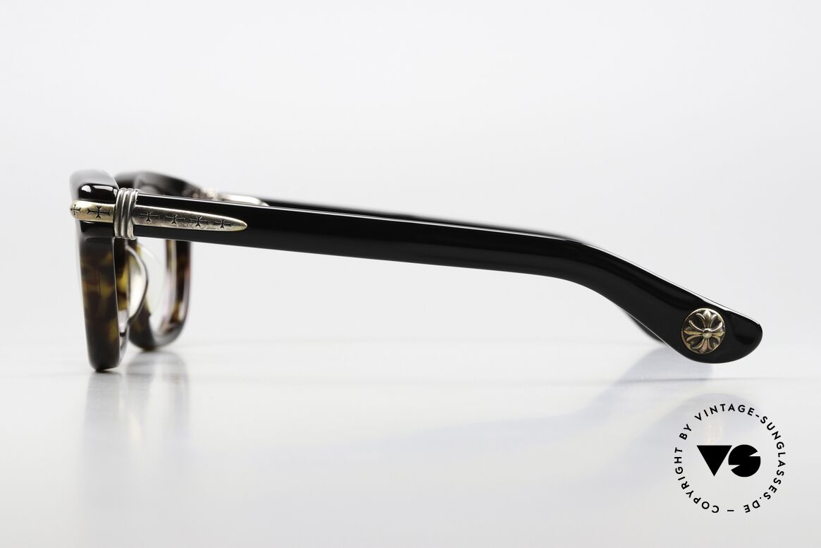 Chrome Hearts Drippin Brille Mit Chrome Hearts Kreuz, ungetragenes Exemplar mit original C.H. Etui, Passend für Herren Chrome Hearts Drippin Brille Mit Chrome Hearts Kreuz, ungetragenes Exemplar mit original C.H. Etui, Passend für Herren