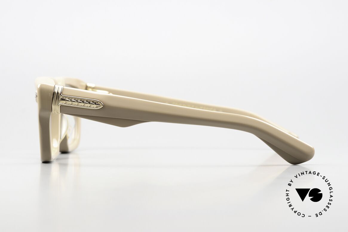 Chrome Hearts Gnarlin CVP 18kt Vergoldetes Dekor, Männer Luxusbrille in M-L Größe 53-23, 145, Passend für Herren