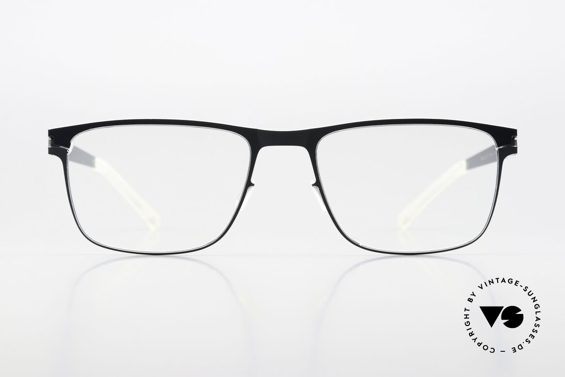 Mykita Enrico Men Brille Night Sky Silver Edge, eckige Fassung der NO1 Collection (2018 gefertigt), Passend für Herren Mykita Enrico Men Brille Night Sky Silver Edge, eckige Fassung der NO1 Collection (2018 gefertigt), Passend für Herren