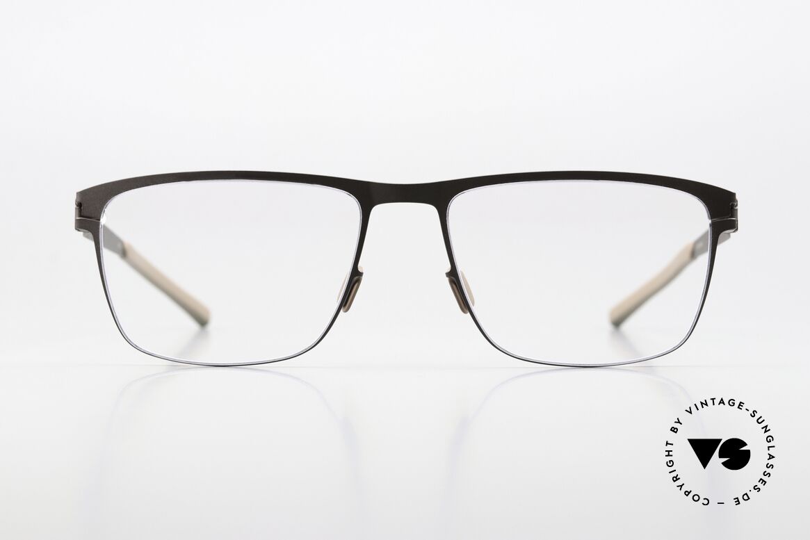 Mykita Pawel Eckige Herrenbrille Dark Brown, eckige Fassung der NO1 Collection (2016 gefertigt), Passend für Herren Mykita Pawel Eckige Herrenbrille Dark Brown, eckige Fassung der NO1 Collection (2016 gefertigt), Passend für Herren