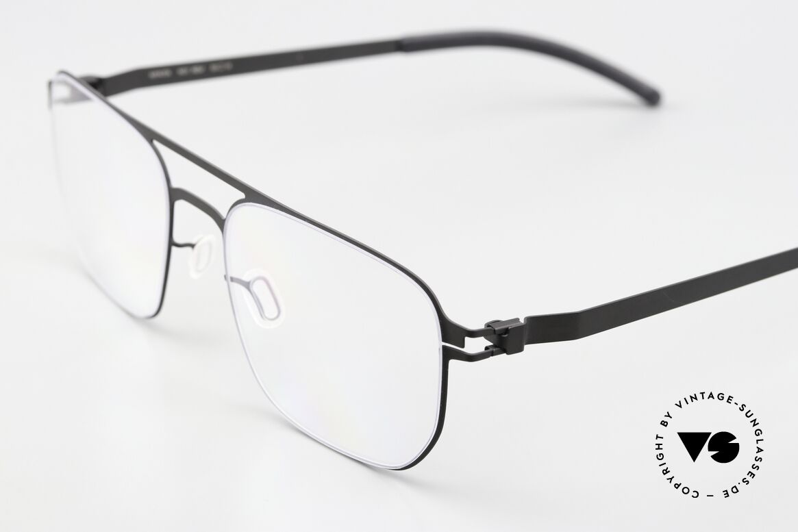 Mykita Rem Men's Brille Doppelbrücke Black, wohlbekannte Spitzenqualität; handmade in Germany, Passend für Herren Mykita Rem Men's Brille Doppelbrücke Black, wohlbekannte Spitzenqualität; handmade in Germany, Passend für Herren