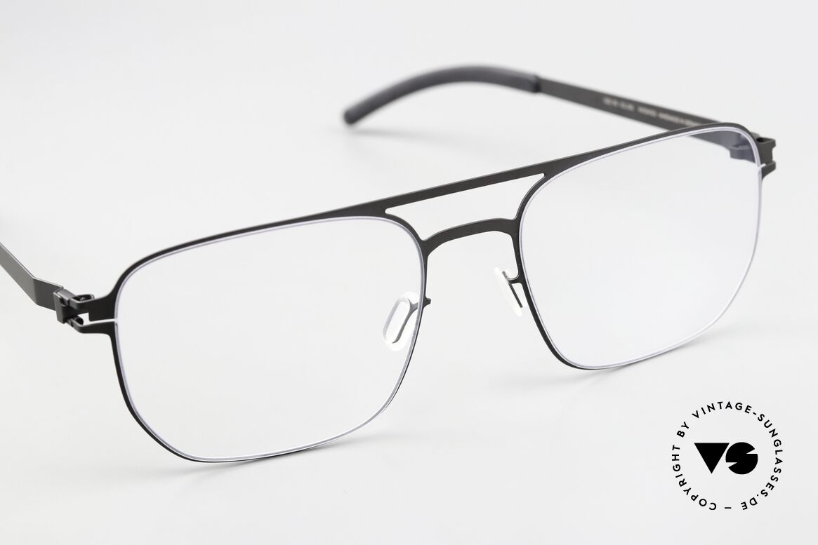 Mykita Rem Men's Brille Doppelbrücke Black, ungetragenes Modell mit original Mykita Verpackung, Passend für Herren Mykita Rem Men's Brille Doppelbrücke Black, ungetragenes Modell mit original Mykita Verpackung, Passend für Herren