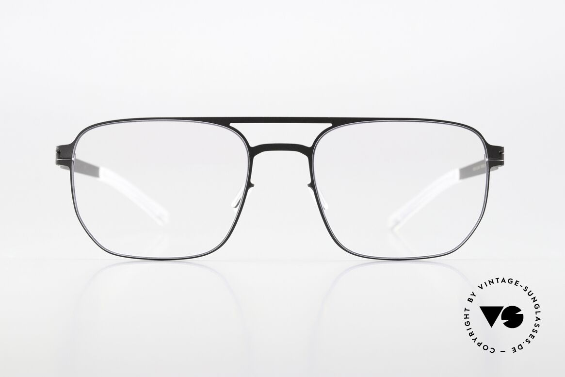 Mykita Rem Men's Metallfassung Storm Grey, eckige Herrenfassung, NO1 Collection v. 2017-2018, Passend für Herren Mykita Rem Men's Metallfassung Storm Grey, eckige Herrenfassung, NO1 Collection v. 2017-2018, Passend für Herren
