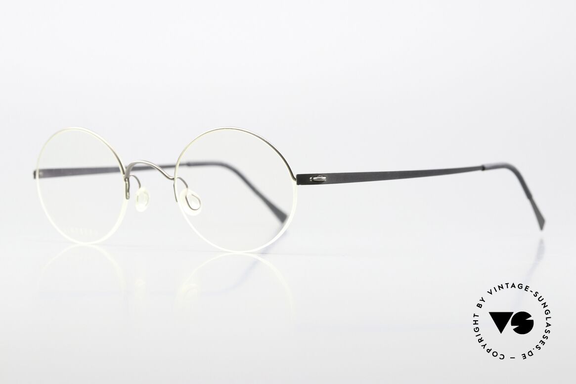 Lindberg 3006 Strip Titan Titanium Brille Damen Herren, zeitloses, rundes Lindberg Modell aus den 90er Jahren, Passend für Herren und Damen Lindberg 3006 Strip Titan Titanium Brille Damen Herren, zeitloses, rundes Lindberg Modell aus den 90er Jahren, Passend für Herren und Damen