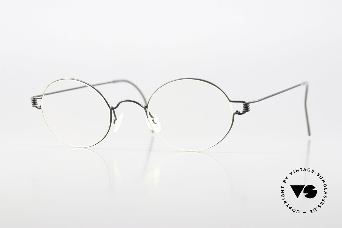 Lindberg Corona 40 Air Titan Rim Runde Titanbrille Aus den 90ern, Lindberg Brille aus der 90er Jahre Air Titan Rim Serie, Passend für Herren und Damen Lindberg Corona 40 Air Titan Rim Runde Titanbrille Aus den 90ern, Lindberg Brille aus der 90er Jahre Air Titan Rim Serie, Passend für Herren und Damen
