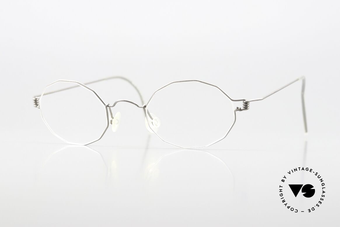 Lindberg Zeta Air Titan Rim Ovale Titanium Brille Unisex, Lindberg Brille aus der 90er Jahre Air Titan Rim Serie, Passend für Herren und Damen Lindberg Zeta Air Titan Rim Ovale Titanium Brille Unisex, Lindberg Brille aus der 90er Jahre Air Titan Rim Serie, Passend für Herren und Damen