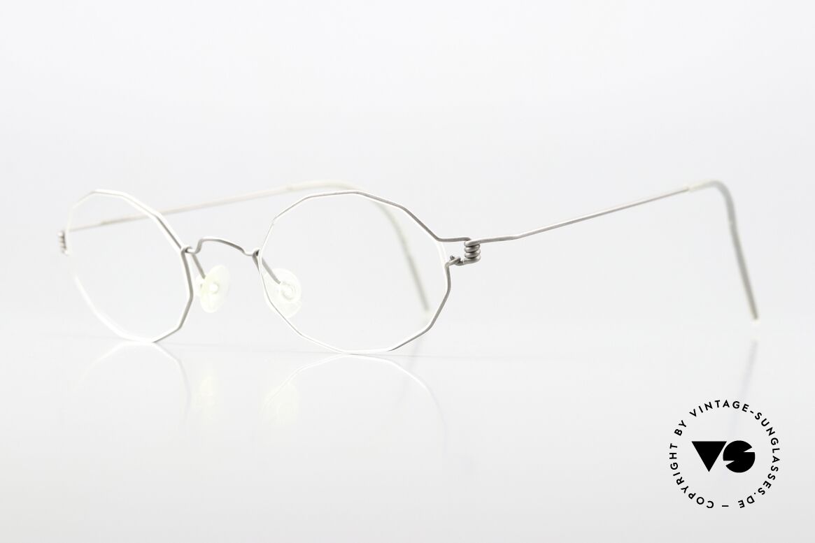 Lindberg Zeta Air Titan Rim Ovale Titanium Brille Unisex, ein echtes altes Lindberg Original aus den 90er Jahren, Passend für Herren und Damen Lindberg Zeta Air Titan Rim Ovale Titanium Brille Unisex, ein echtes altes Lindberg Original aus den 90er Jahren, Passend für Herren und Damen