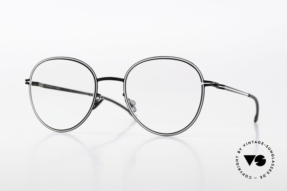 Mykita Studio 6.7 High Fashion Brille Black White, MYKITA Studio 6.7 Brille, Größe 49-20, color 340, Passend für Damen Mykita Studio 6.7 High Fashion Brille Black White, MYKITA Studio 6.7 Brille, Größe 49-20, color 340, Passend für Damen