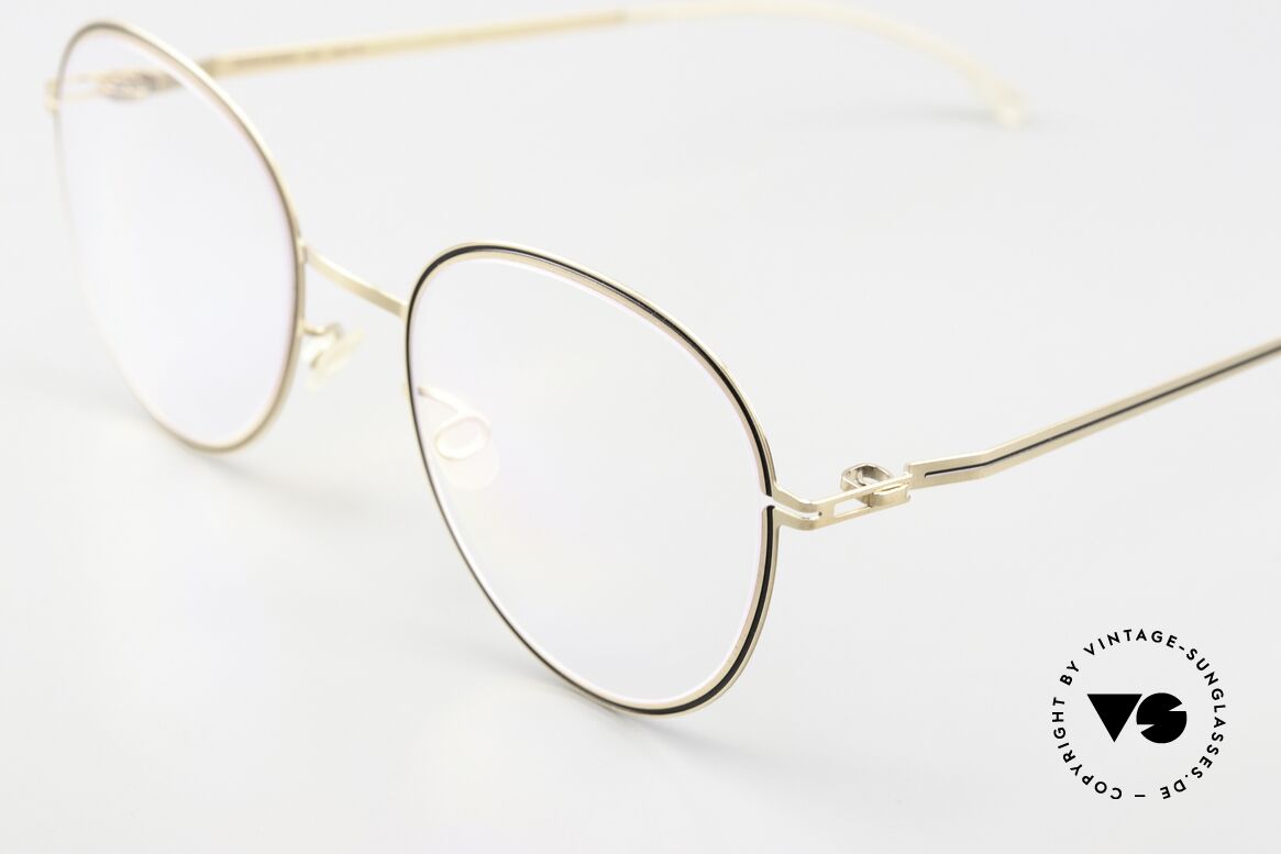Mykita Studio 6.7 Frauenbrille Champagne Gold, Resultat ist ein dreidimensionales grafisches Muster, Passend für Damen Mykita Studio 6.7 Frauenbrille Champagne Gold, Resultat ist ein dreidimensionales grafisches Muster, Passend für Damen