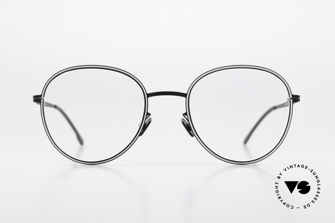 Mykita Studio 6.7 High Fashion Brille White Black, inspiriert von der optischen Illusionskunst 1960's, Passend für Damen Mykita Studio 6.7 High Fashion Brille White Black, inspiriert von der optischen Illusionskunst 1960's, Passend für Damen