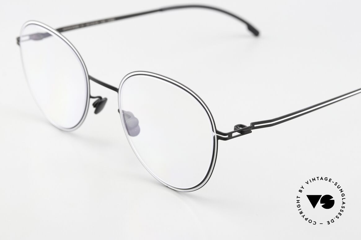 Mykita Studio 6.7 High Fashion Brille White Black, Resultat ist ein dreidimensionales grafisches Muster, Passend für Damen Mykita Studio 6.7 High Fashion Brille White Black, Resultat ist ein dreidimensionales grafisches Muster, Passend für Damen