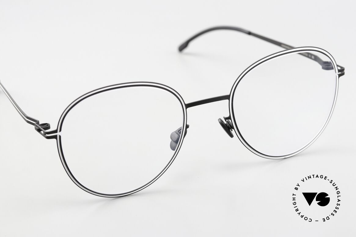 Mykita Studio 6.7 High Fashion Brille White Black, dadurch wird fast ein psychedelischer Effekt erzeugt, Passend für Damen Mykita Studio 6.7 High Fashion Brille White Black, dadurch wird fast ein psychedelischer Effekt erzeugt, Passend für Damen