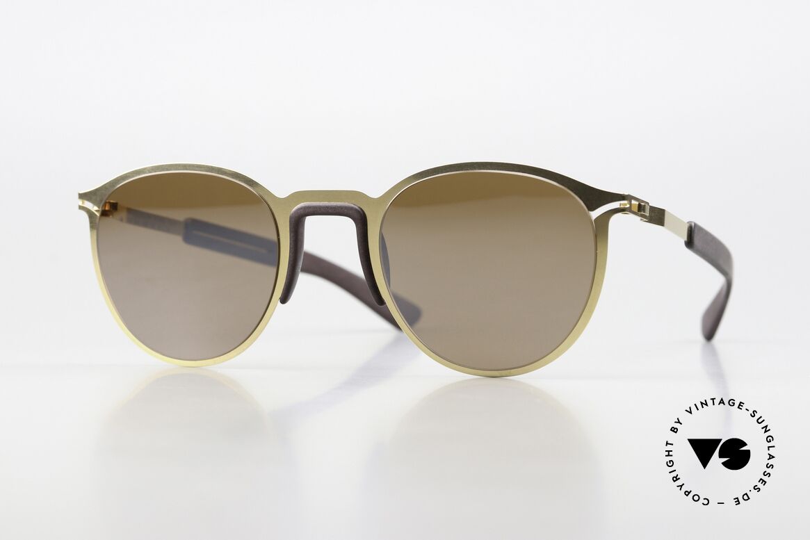 Mykita Mylon Tulip Gold Ebony Brown Siennabrown, MYKITA Mylon HYBRID Sonnenbrille; TULIP, Passend für Herren und Damen Mykita Mylon Tulip Gold Ebony Brown Siennabrown, MYKITA Mylon HYBRID Sonnenbrille; TULIP, Passend für Herren und Damen