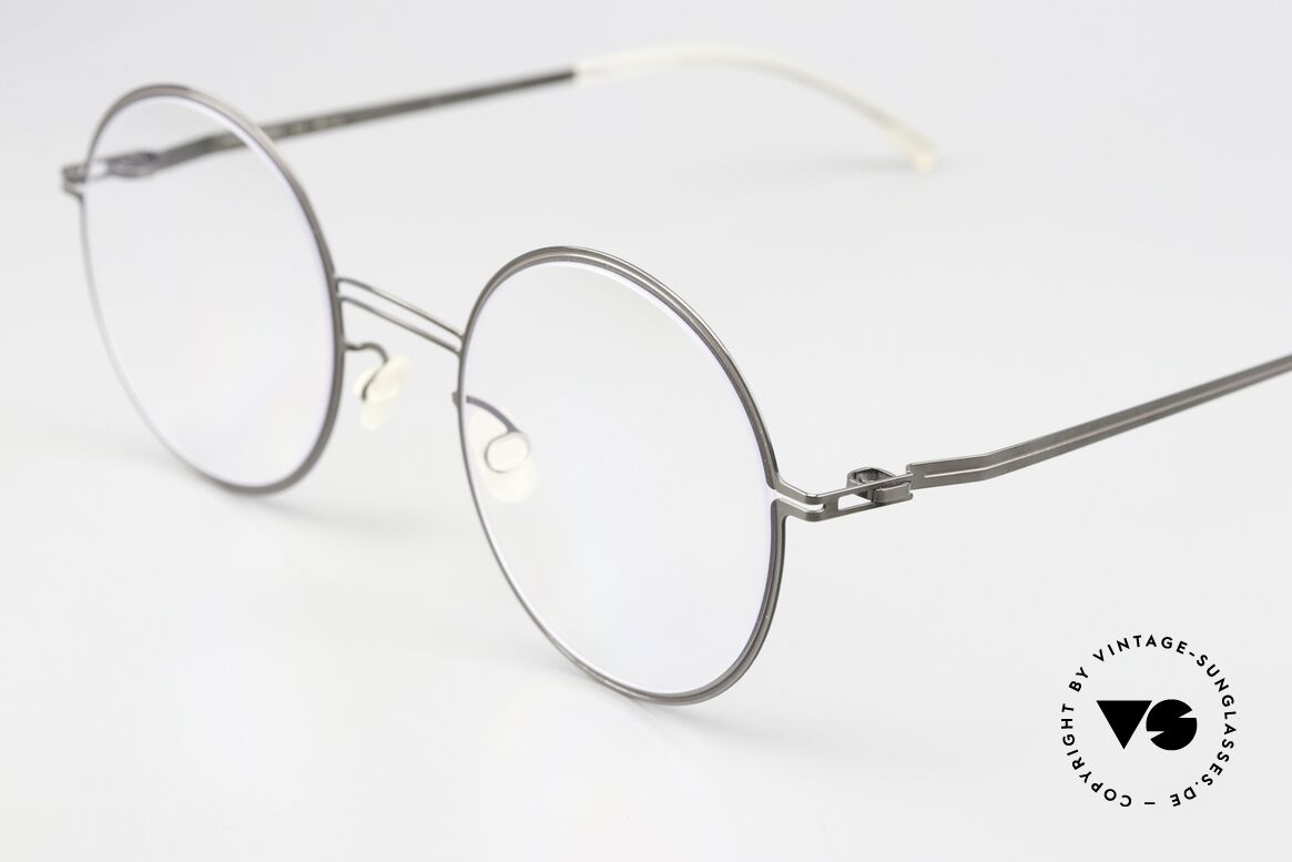 Mykita Studio 6.4 Damenbrille Shiny Graphite Mole, Resultat ist ein dreidimensionales grafisches Muster, Passend für Damen