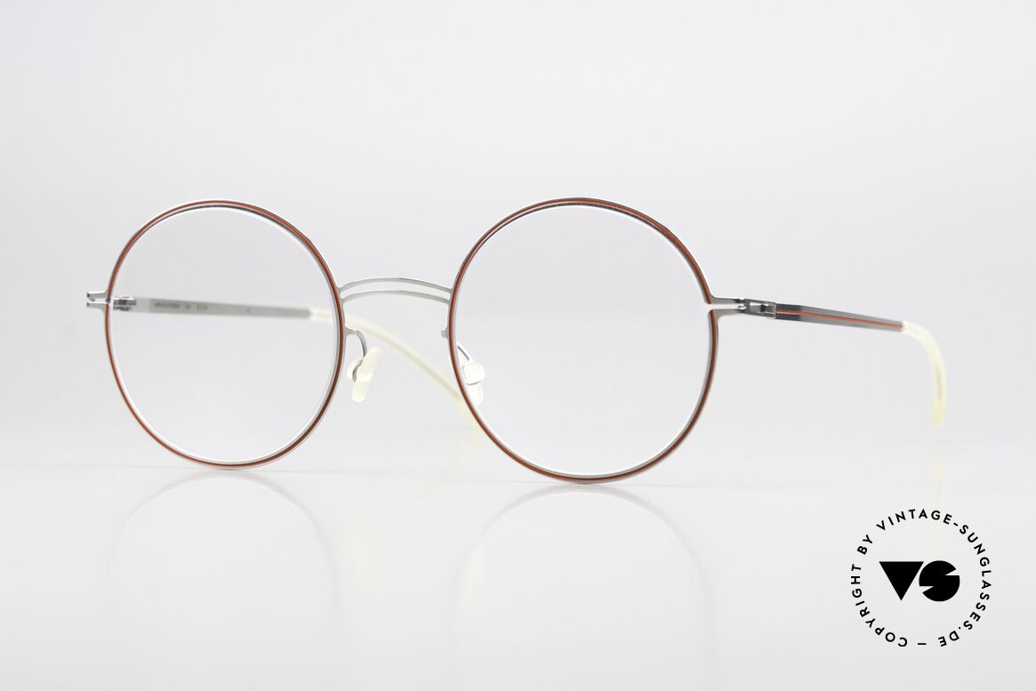 Mykita Studio 6.4 Frauenbrille Silver Pomegranate, MYKITA Studio 6.4 Brille, Größe 48-23, color 356, Passend für Damen