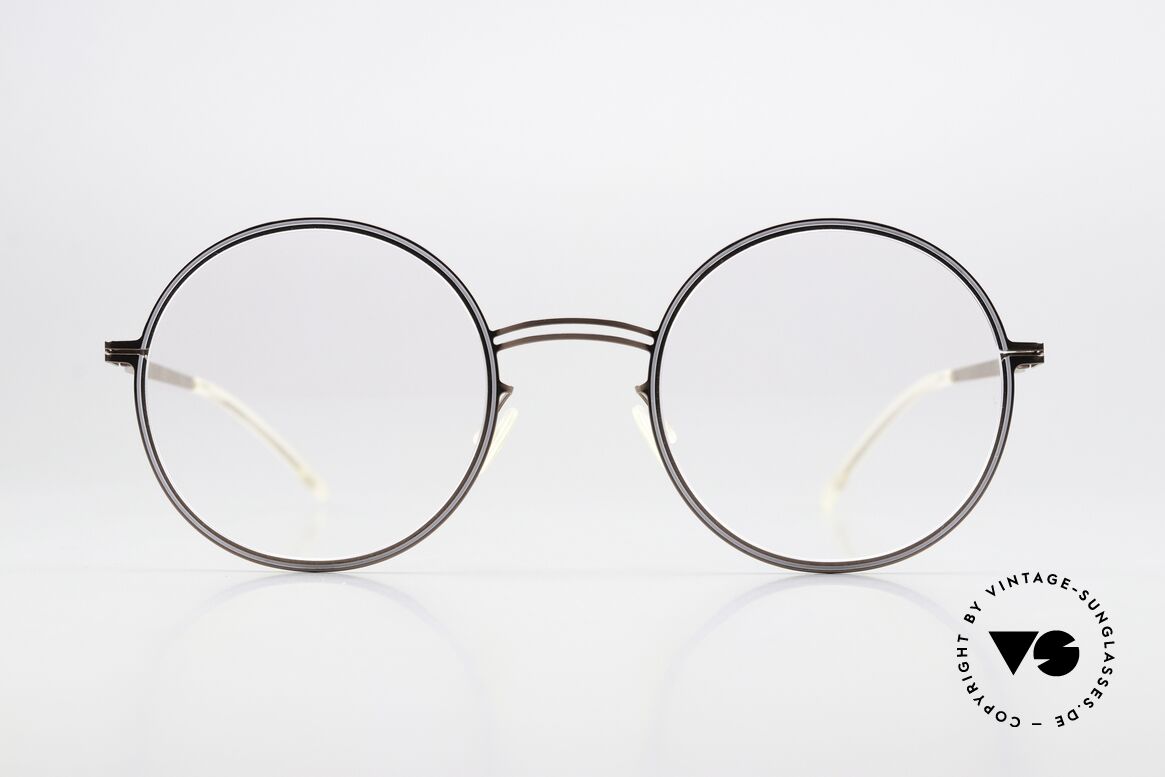 Mykita Studio 6.4 Lady Brille Purple Bronze Grey, inspiriert von der optischen Illusionskunst 1960's, Passend für Damen