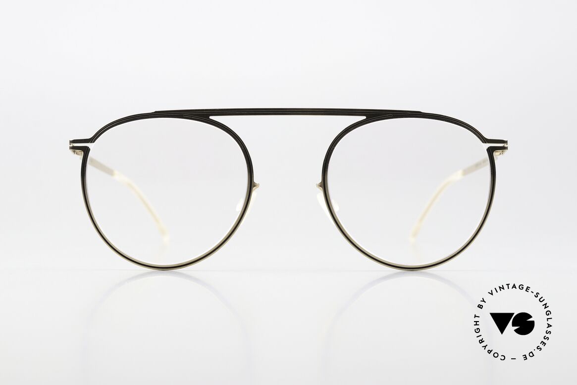 Mykita Studio 6.5 Champagne Gold Black Design, inspiriert von der optischen Illusionskunst 1960's, Passend für Damen Mykita Studio 6.5 Champagne Gold Black Design, inspiriert von der optischen Illusionskunst 1960's, Passend für Damen