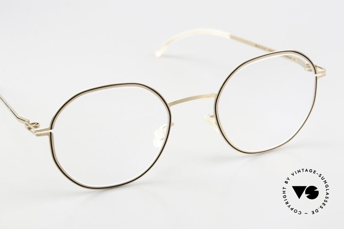 Mykita Studio 6.6 Rahmen Champagne Gold Black, dadurch wird fast ein psychedelischer Effekt erzeugt, Passend für Damen Mykita Studio 6.6 Rahmen Champagne Gold Black, dadurch wird fast ein psychedelischer Effekt erzeugt, Passend für Damen