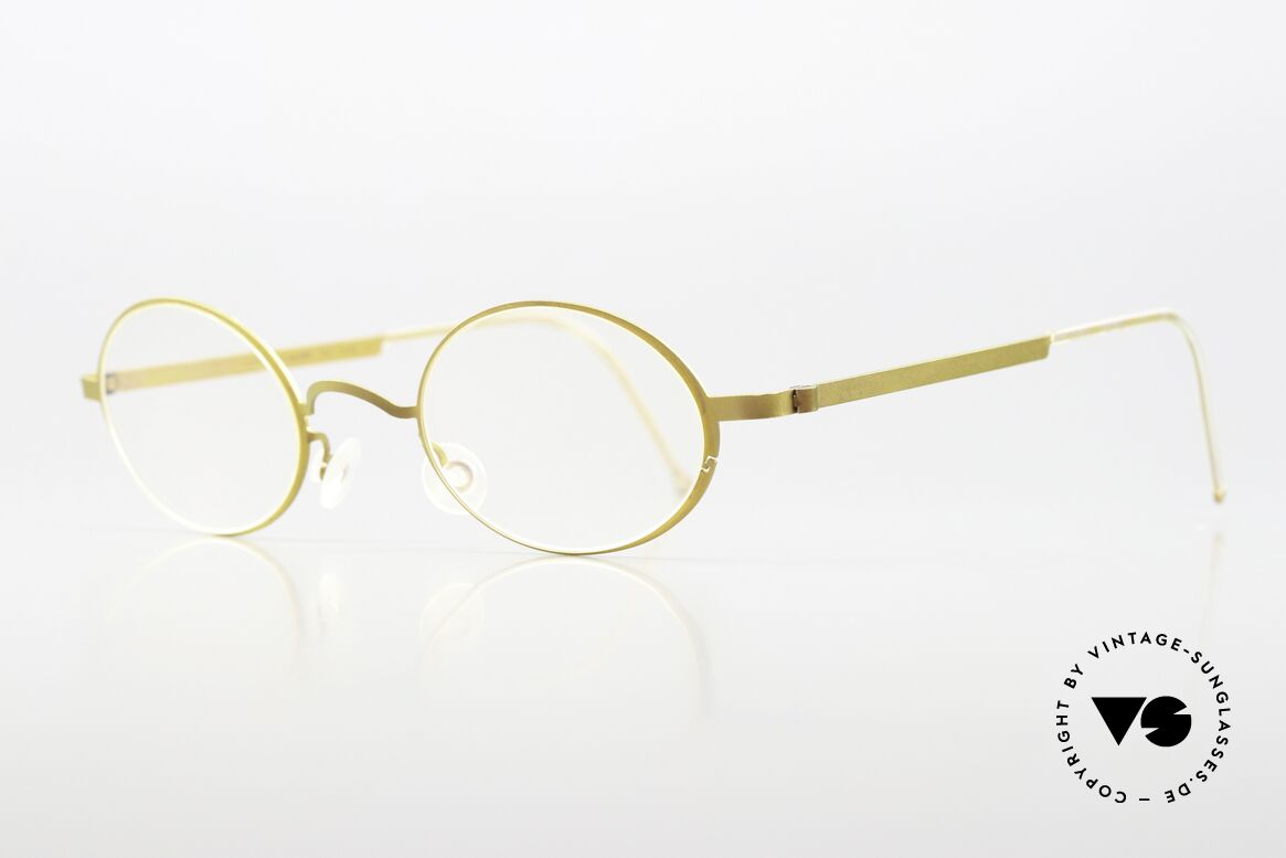 Lindberg 5000 Strip Titan 90er Fassung Kupfer Bronze, interessante Lackierung in einer Art 'Bronze / Kupfer', Passend für Herren und Damen