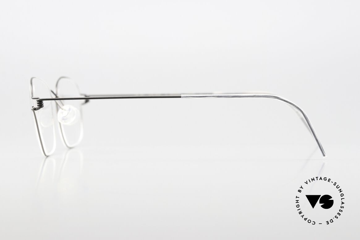 Lindberg Mars 52 Air Titan Rim Herrenbrille Aus Den 1990ern, eleganter Rahmen ohne Schrauben, Nieten oder Lötungen, Passend für Herren