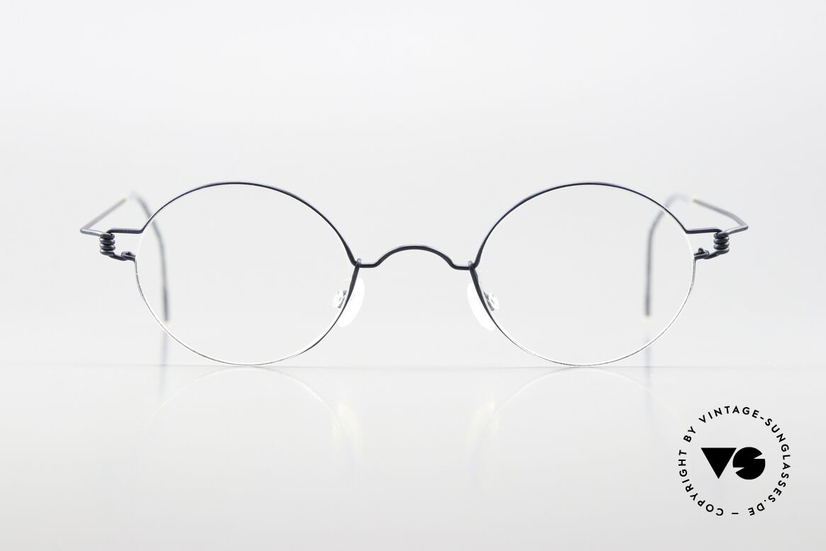 Lindberg Corona 42 Air Titan Rim Runde Brille In Dunkelblau Matt, vielfach ausgezeichnet hinsichtlich Qualität und Design, Passend für Herren und Damen Lindberg Corona 42 Air Titan Rim Runde Brille In Dunkelblau Matt, vielfach ausgezeichnet hinsichtlich Qualität und Design, Passend für Herren und Damen