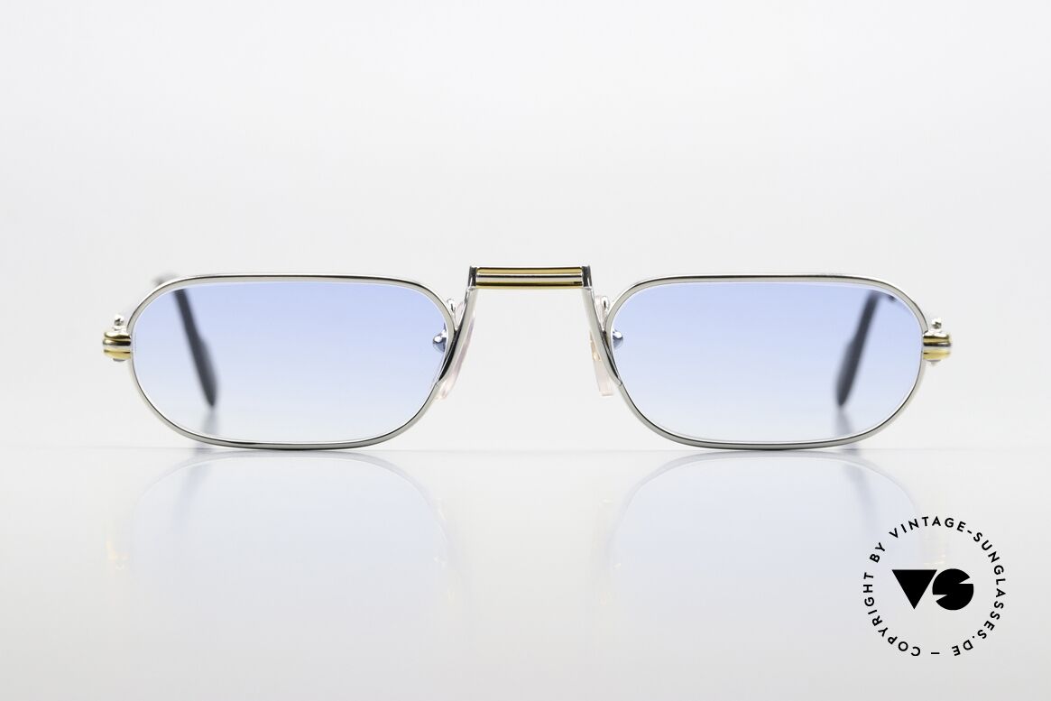 Cartier Demi Lune LC - M Damen Und Herren Lesebrille, wurde 1987 veröffentlicht und dann bis 1997 produziert, Passend für Herren Cartier Demi Lune LC - M Damen Und Herren Lesebrille, wurde 1987 veröffentlicht und dann bis 1997 produziert, Passend für Herren