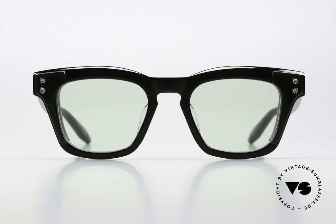 AKONI Ara Akoni Brille Der DITA Gründer, 6mm japanisches Azetat, Farbe 104A 'BLACK-OLIVE', Passend für Herren