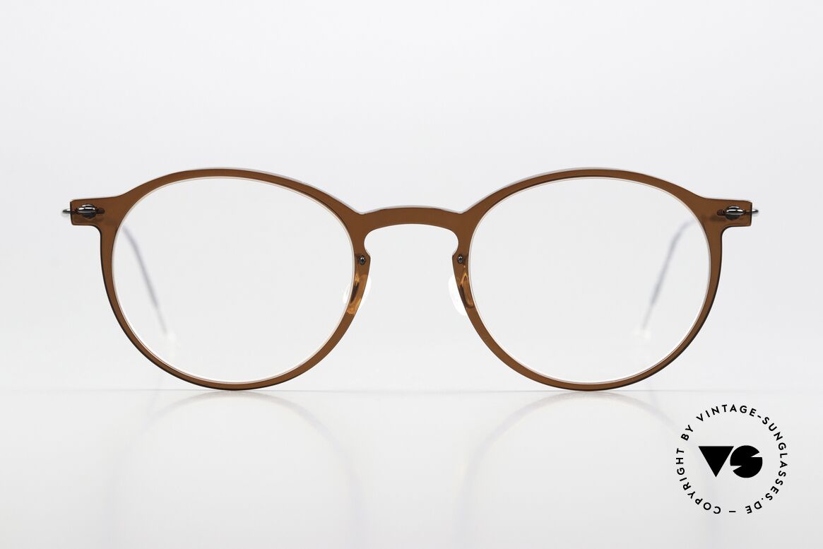 Lindberg 6541 NOW Designerbrille Panto Rund, Modell 6541, Größe 46/21mm in zeitloser Kolorierung, Passend für Herren und Damen Lindberg 6541 NOW Designerbrille Panto Rund, Modell 6541, Größe 46/21mm in zeitloser Kolorierung, Passend für Herren und Damen