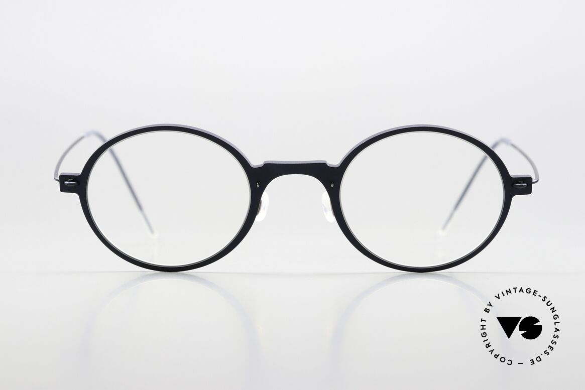 Lindberg 6508 NOW Designerbrille Dunkelblau Rund, Modell 6508, in Größe 44mm für Damen und Herren, Passend für Herren und Damen Lindberg 6508 NOW Designerbrille Dunkelblau Rund, Modell 6508, in Größe 44mm für Damen und Herren, Passend für Herren und Damen