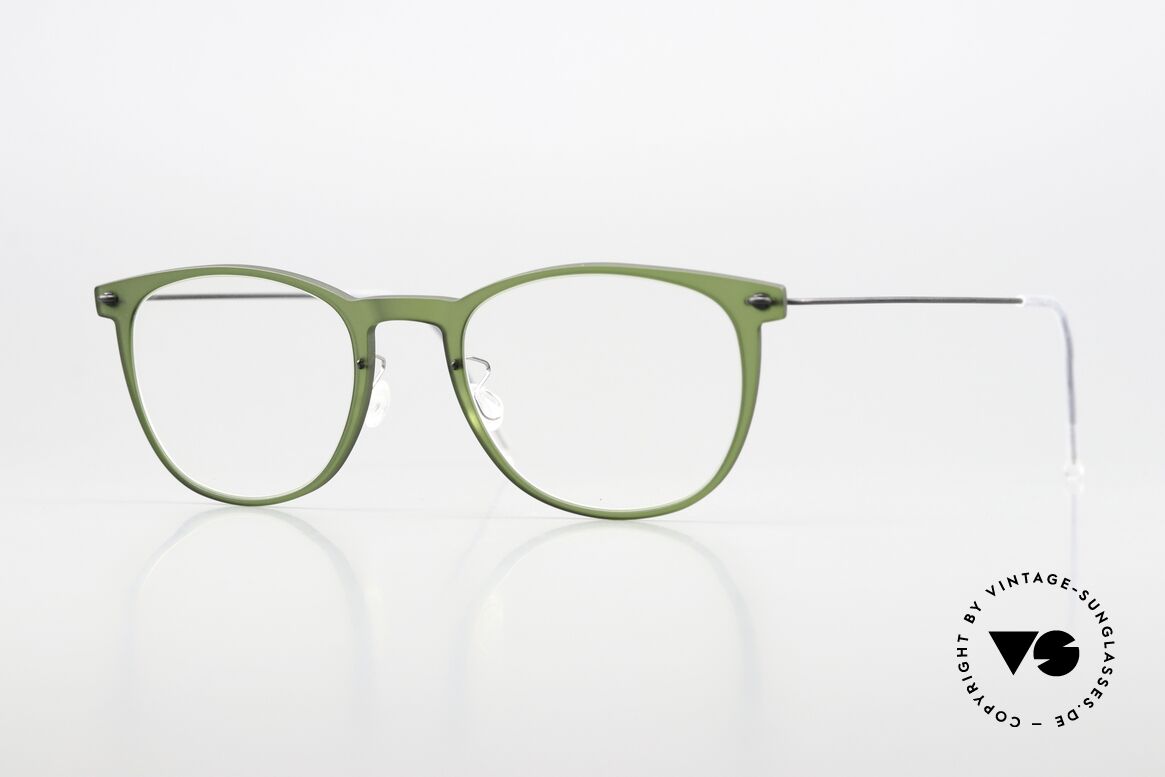 Lindberg 6529 47 NOW Brille In Grün Und Mattschwarz, Panto Lindberg Brille aus der NOW bzw. N.O.W. Serie, Passend für Damen Lindberg 6529 47 NOW Brille In Grün Und Mattschwarz, Panto Lindberg Brille aus der NOW bzw. N.O.W. Serie, Passend für Damen