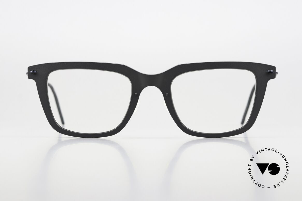 Lindberg 6601 NOW XL Herrenbrille Grau Dunkelblau, Modell 6601, Größe 52/23mm in interessanter Farbe, Passend für Herren Lindberg 6601 NOW XL Herrenbrille Grau Dunkelblau, Modell 6601, Größe 52/23mm in interessanter Farbe, Passend für Herren